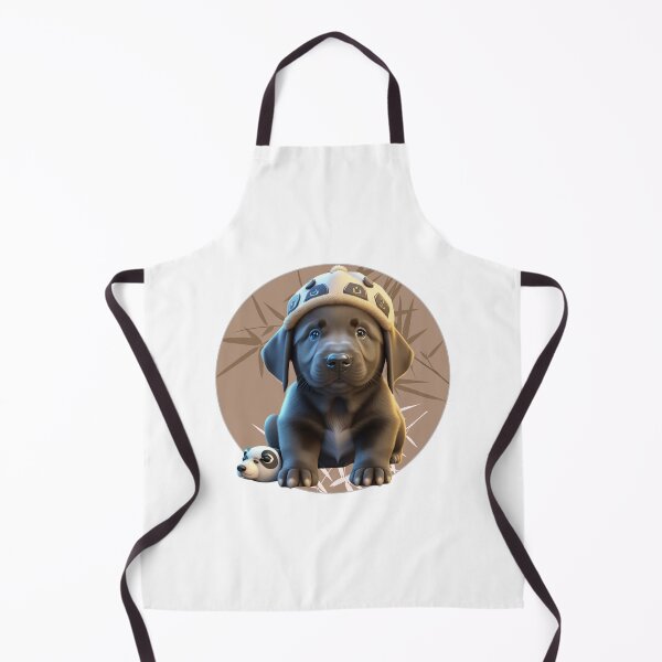 Item preview, "Labrador Panda Pup: Double the Cuteness! ?? designed and sold by Lahate.