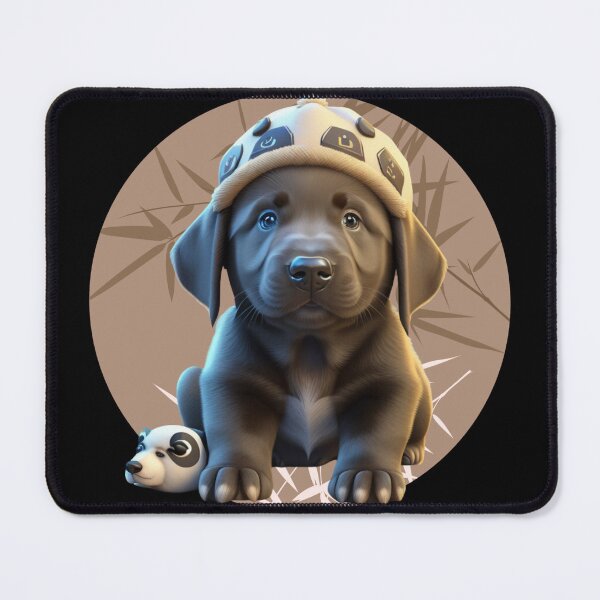 Item preview,  "Labrador Panda Pup: Double the Cuteness! ?? designed and sold by Lahate.