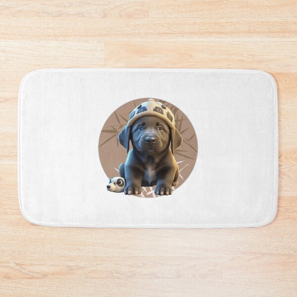 Item preview, "Labrador Panda Pup: Double the Cuteness! ?? designed and sold by Lahate.