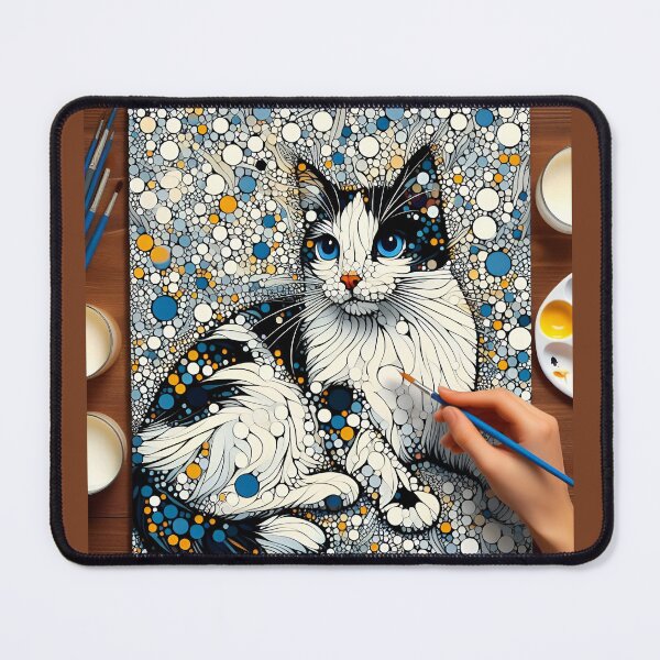 Item preview, Abstract Whisker Whimsy designed and sold by BastKittyStore.