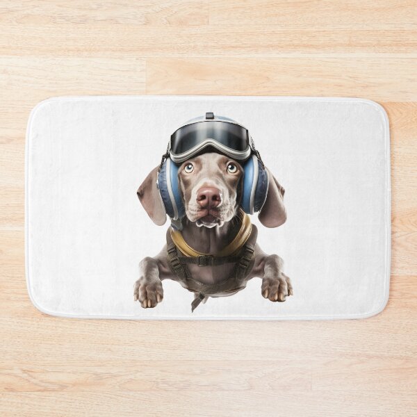 Item preview, Weimaraner in smile sky diving designed and sold by forget45studio.
