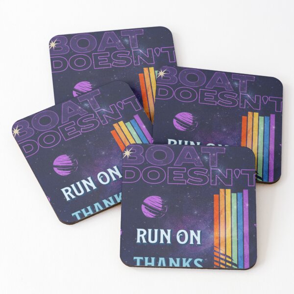 Item preview, MY BOAT DOESN'T RUN ON THANKS designed and sold by Benbera.