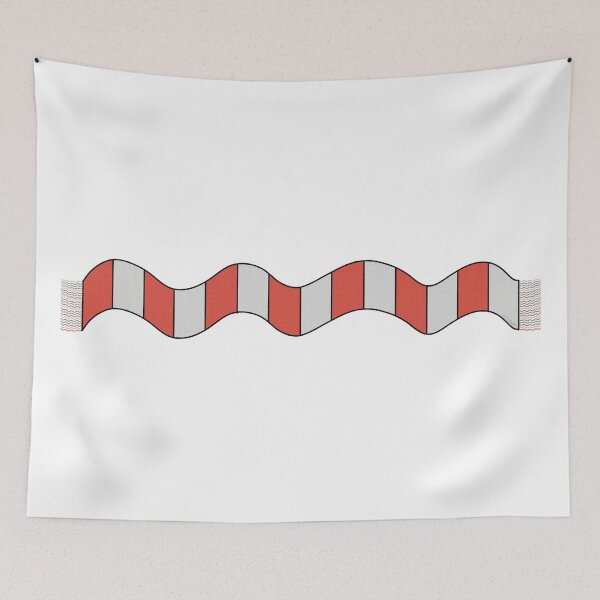 Item preview, Stoke City Scarf (No Text) designed and sold by MadeByGeeClowes.