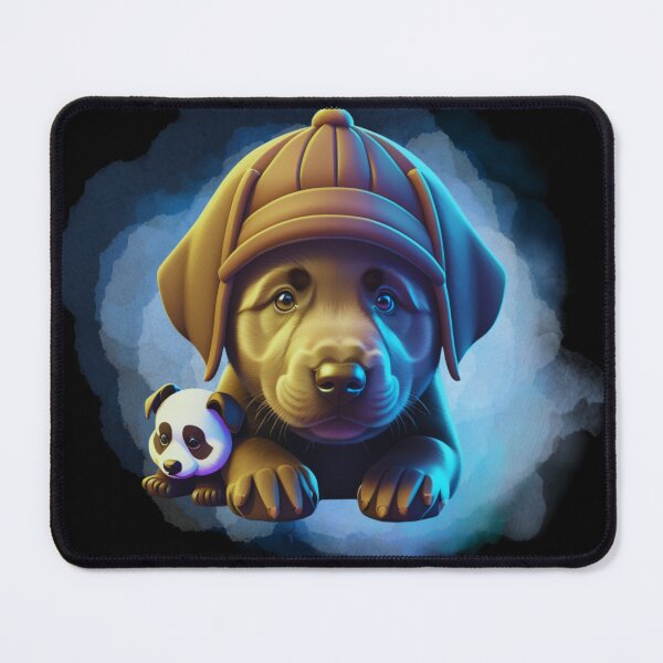 Item preview, "Labrador Panda Pup: Double the Cuteness! ?? designed and sold by Lahate.