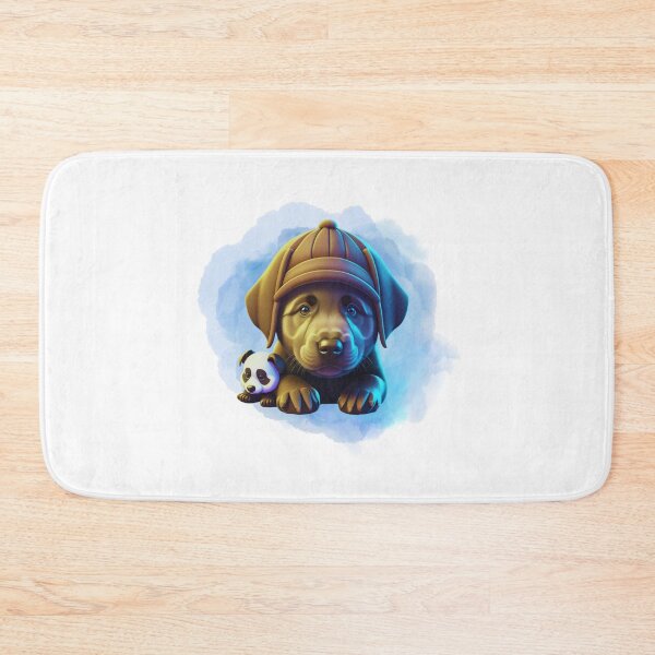Item preview, "Labrador Panda Pup: Double the Cuteness! ?? designed and sold by Lahate.