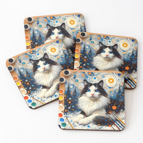 Item preview, Whimsical Whisker Gallery designed and sold by BastKittyStore.