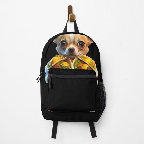 Item preview, chihuahua eating tacos designed and sold by Obinne.