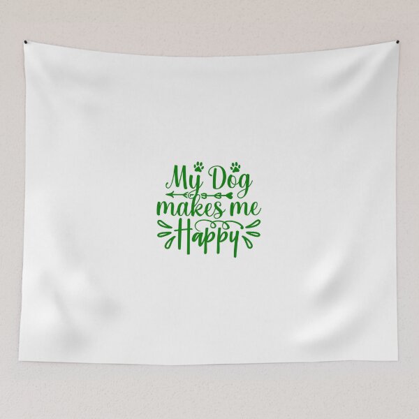 Item preview, My dog makes me happy.Best dog t-shirt designed and sold by Montread Arterberry.