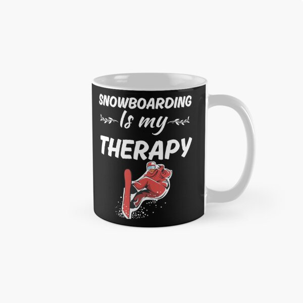 Item preview, Snowboarding is my therapy, snowboarder life, snowboarding hobby dad, friends designed and sold by NBSStore.