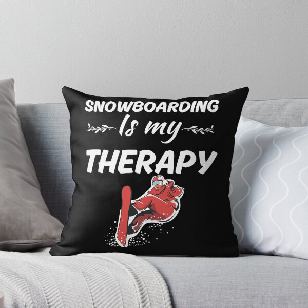 Item preview, Snowboarding is my therapy, snowboarder life, snowboarding hobby dad, friends designed and sold by NBSStore.