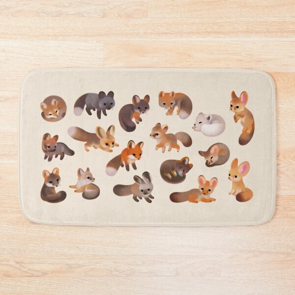 Item preview, Foxes - beige designed and sold by pikaole.
