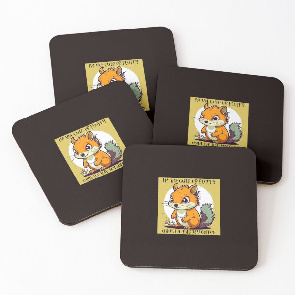 Item preview, Cute Squirrel that just woke up designed and sold by StrengthWithin.
