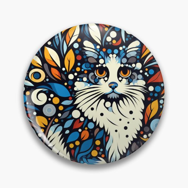 Item preview, Artistry in Snowshoe Whiskers designed and sold by BastKittyStore.