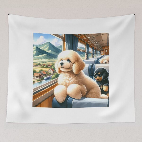 Item preview, Poodles' Scenic Rail Adventure designed and sold by PoodlePuppies.