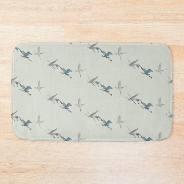 Item preview, Great egret flock illustration designed and sold by Sina Holste.
