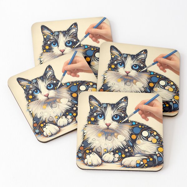 Item preview, Whisker Harmony Collection designed and sold by BastKittyStore.