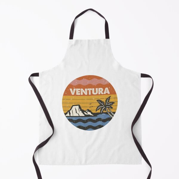 Item preview, Ventura, California | Palm tree with sunset on the rocks designed and sold by CircinusStore.