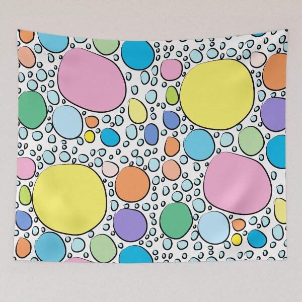 Item preview, BUBBLE COLORFUL PATTERN -IMAGINARY  designed and sold by Lovesicker.