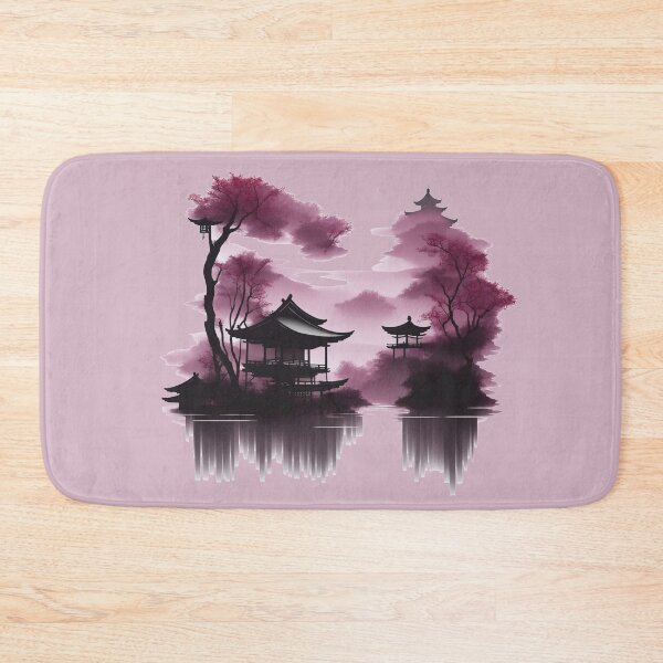 Item preview, Japanese landscape by the lake designed and sold by HA-Design-Kunst.