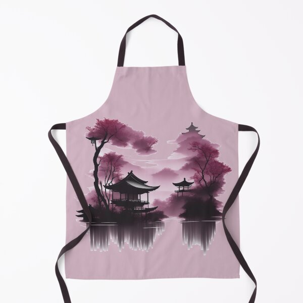 Item preview, Japanese landscape by the lake designed and sold by HA-Design-Kunst.