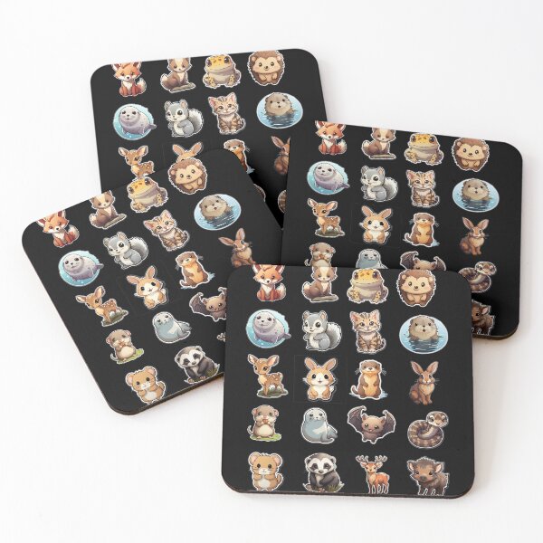 Item preview, UK Animals Kawaii Inspired Art and Stickers designed and sold by CDC40.