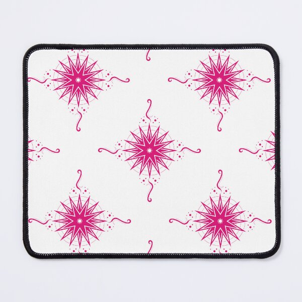 Item preview, Bright Pink Stars and Ribbons on White Co-ordinate designed and sold by KathyLav.