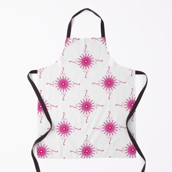 Item preview, Bright Pink Stars and Ribbons on White Co-ordinate designed and sold by KathyLav.