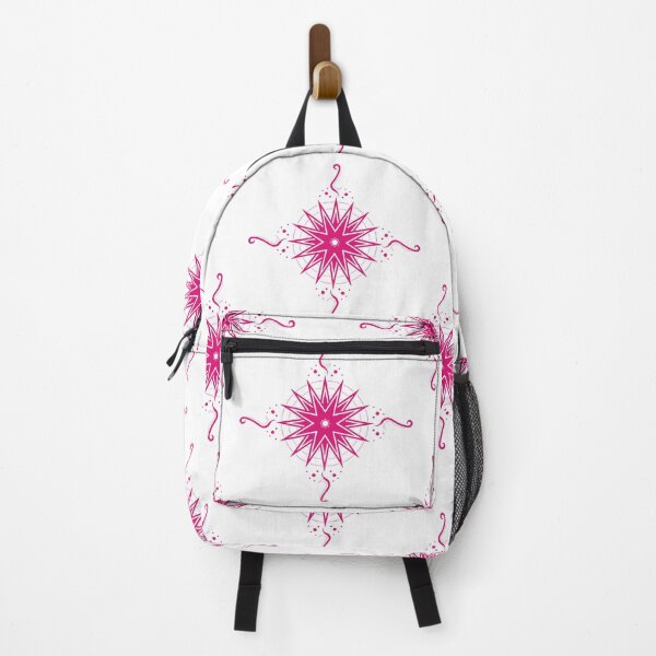 Item preview, Bright Pink Stars and Ribbons on White Co-ordinate designed and sold by KathyLav.
