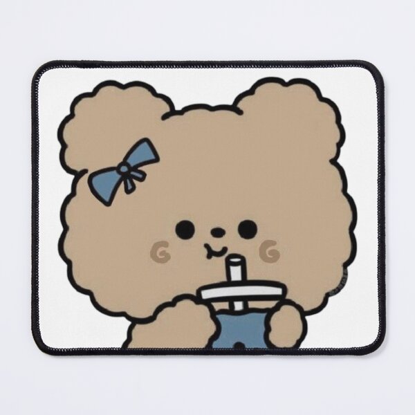 Item preview, We bare Bears Cute bear with bubble tea designed and sold by Blazed Vibes.