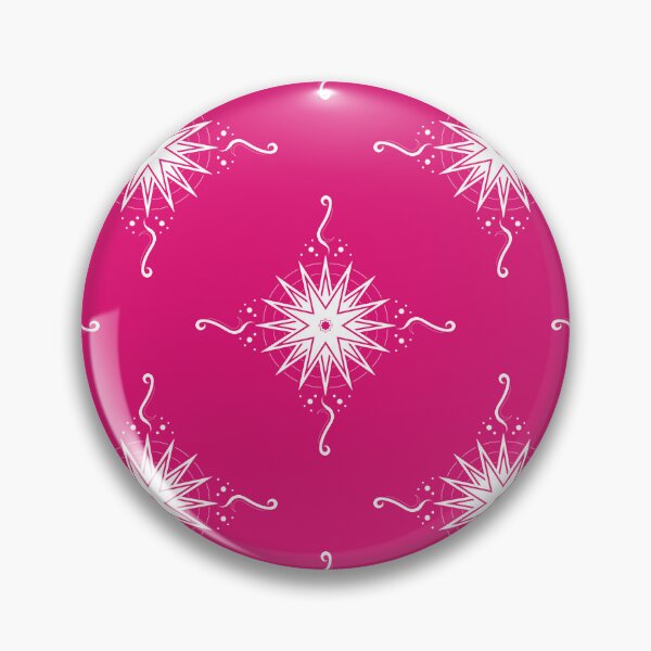 Item preview, White Stars and Ribbons on Bright Pink Co-ordinate designed and sold by KathyLav.