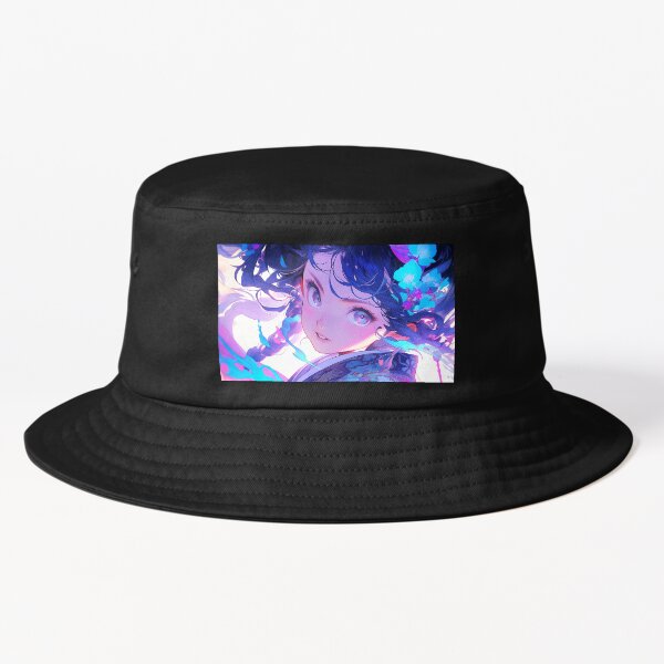 Vista previa del artículo con la obra «Chica maga anime», diseñado y vendido por iWallGlow.