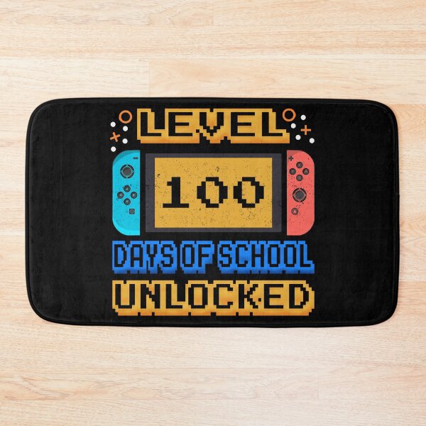 Item preview, Level 100 Days Of School Unlocked Gamer Boys Funny 100th Day  designed and sold by storefoxmix.
