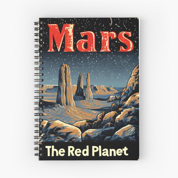 Item preview, Mars: The Red Planet Vintage Poster designed and sold by Glenn Slingsby.