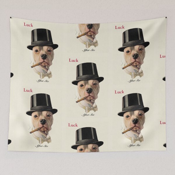 Item preview, Dog in Top Hat Smoking a Cigar designed and sold by PierceArchive.
