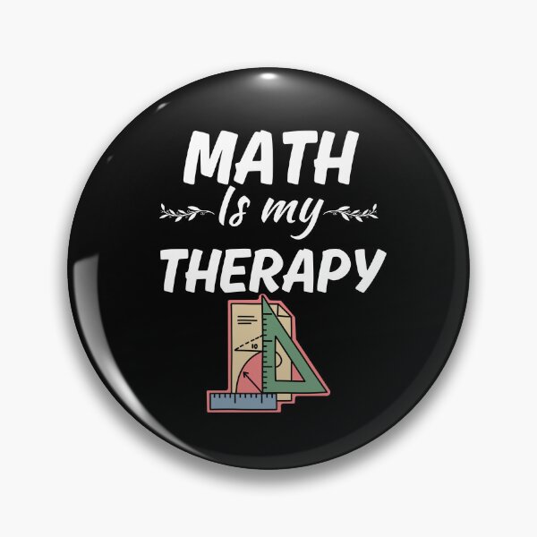 Item preview, Math is my therapy, funny mathematics life saying or quote designed and sold by NBSStore.