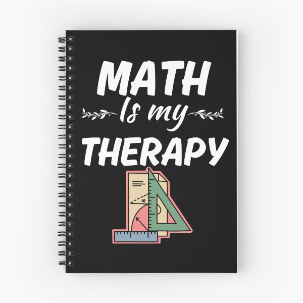Item preview, Math is my therapy, funny mathematics life saying or quote designed and sold by NBSStore.