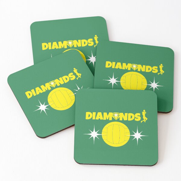 Item preview, Diamonds Australia Women's Netball  designed and sold by theflandonian.