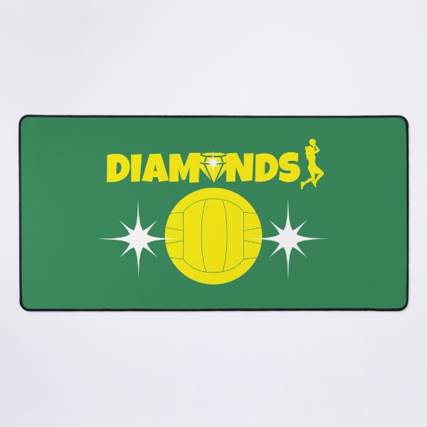 Item preview, Diamonds Australia Women's Netball designed and sold by theflandonian.