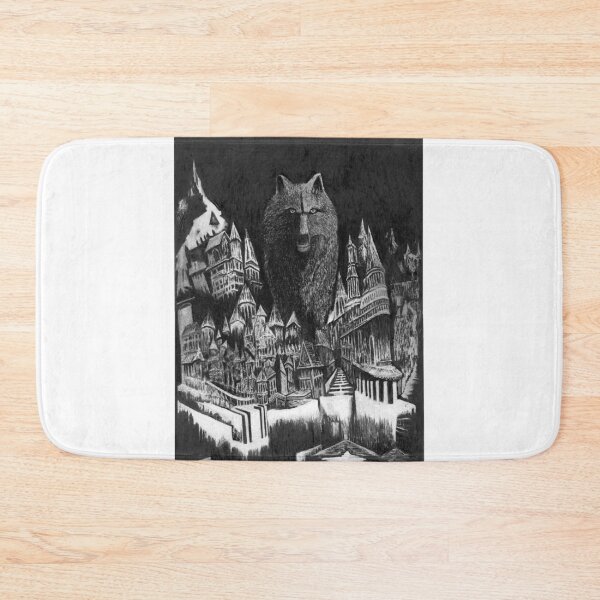 Item preview, Wolf over Valparaiso designed and sold by lobogrisarte.