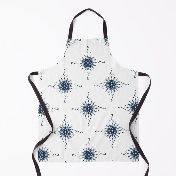 Item preview, Dark Blue Stars and Ribbons on White Co-ordinate designed and sold by KathyLav.