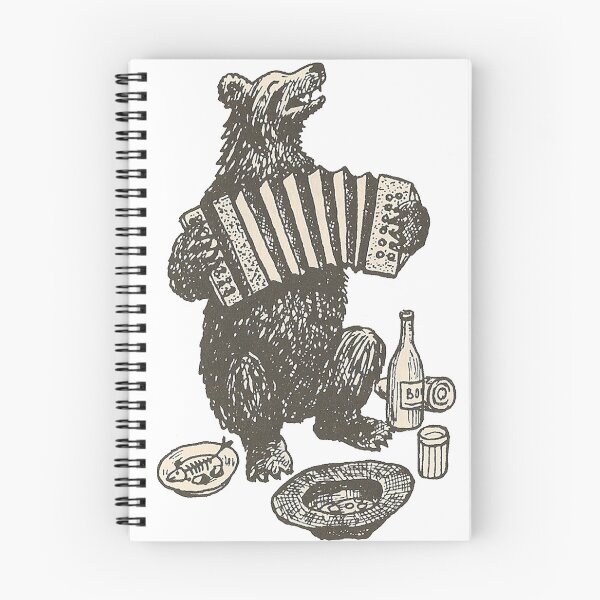 Item preview, Humorous drunk Russian bear designed and sold by JactheWelshguy.