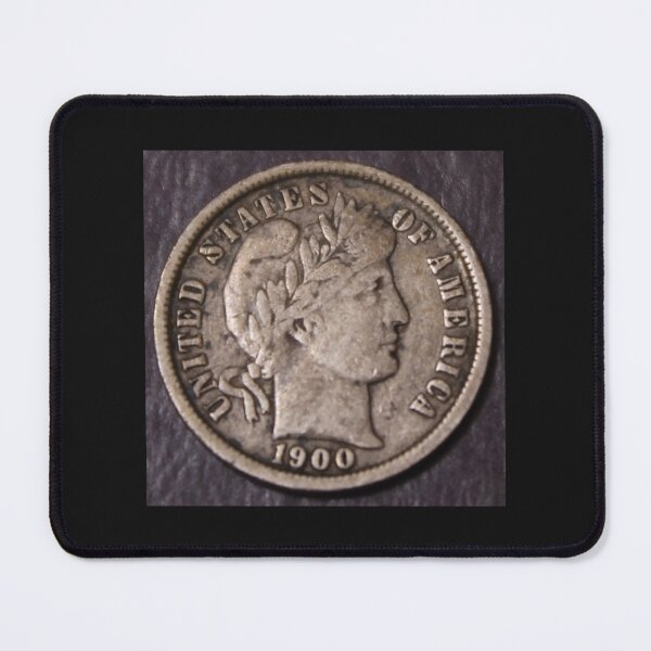 Item preview, 1900 O Barber Dime VF designed and sold by coinsxcrochet.