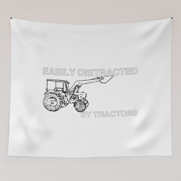 Item preview, Easily Distracted by Tractors designed and sold by OS-Afolky.