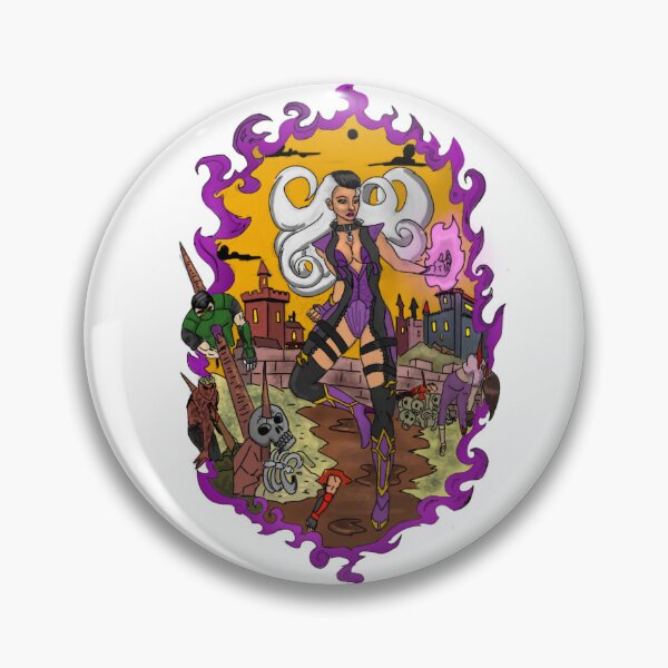Item preview, Purple Sorceress designed and sold by Luzeriqarts.