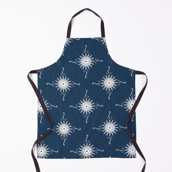 Item preview, White Stars and Ribbons on Dark Blue Co-ordinate designed and sold by KathyLav.