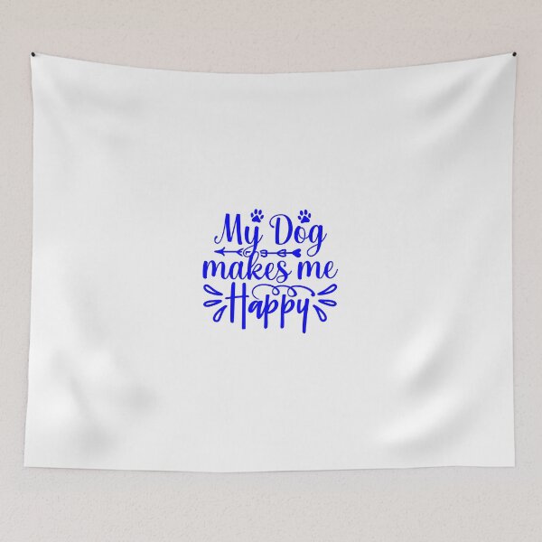 Item preview, My dog makes me happy.The best dog t-shirt. designed and sold by Montread Arterberry.