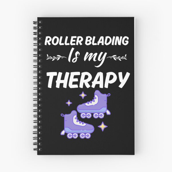 Item preview, Rollerblading is my therapy, or inline skating hobby lover designed and sold by NBSStore.