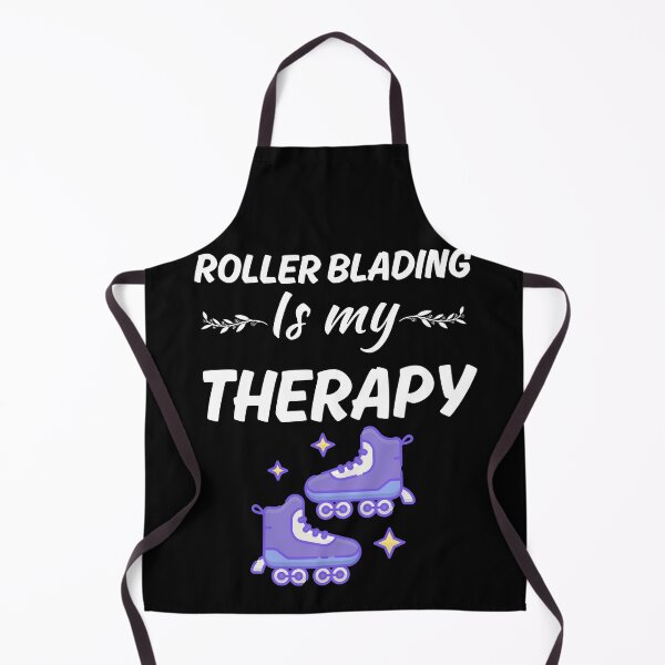 Item preview, Rollerblading is my therapy, or inline skating hobby lover designed and sold by NBSStore.