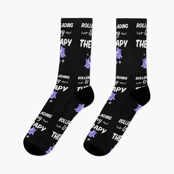 Item preview, Rollerblading is my therapy, or inline skating hobby lover designed and sold by NBSStore.
