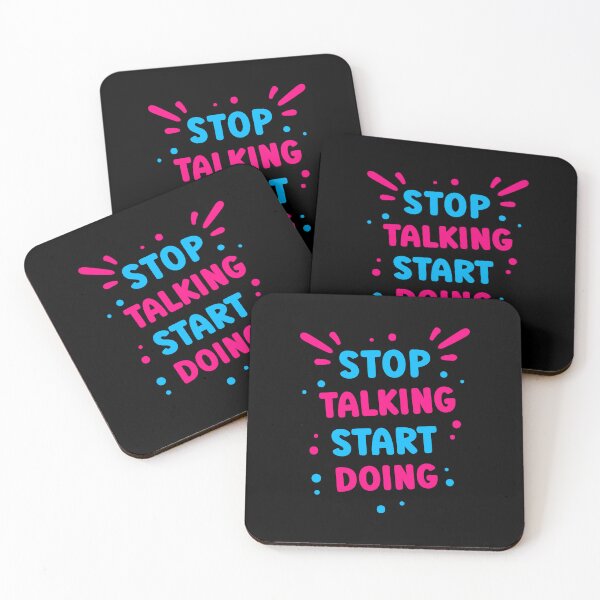Item preview, Stop Talking Start Doing designed and sold by kuhlartde.
